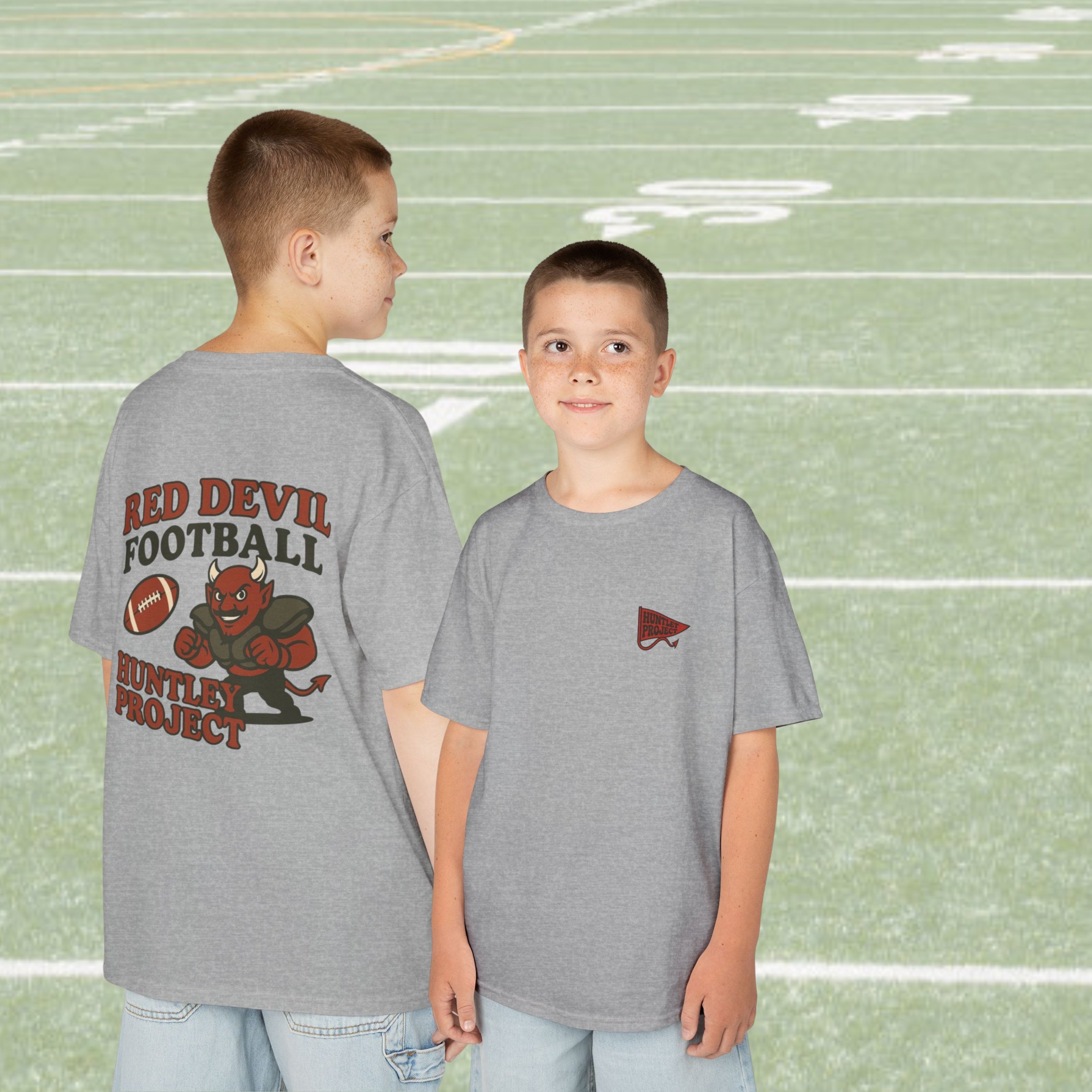 Retro Huntley Football
