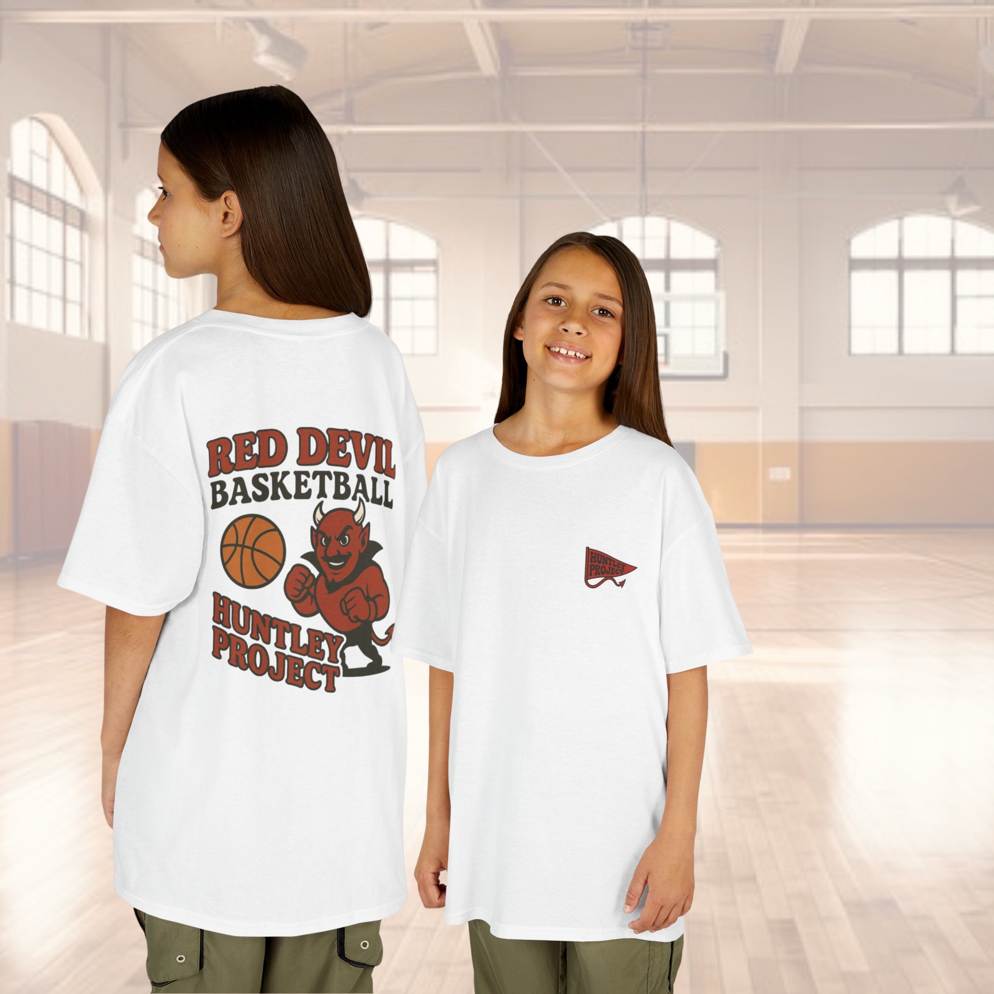 Retro Huntley Basketball