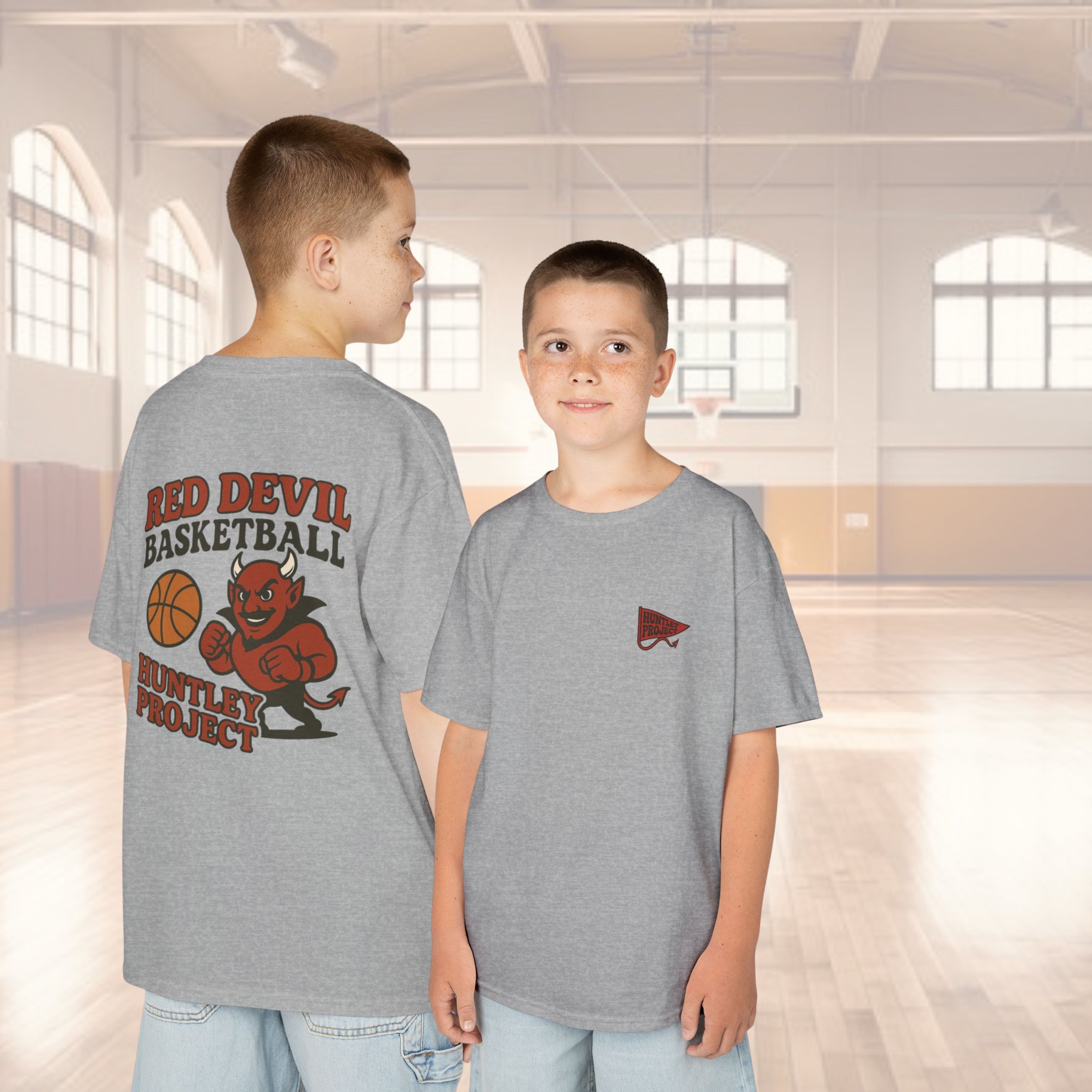 Retro Huntley Basketball