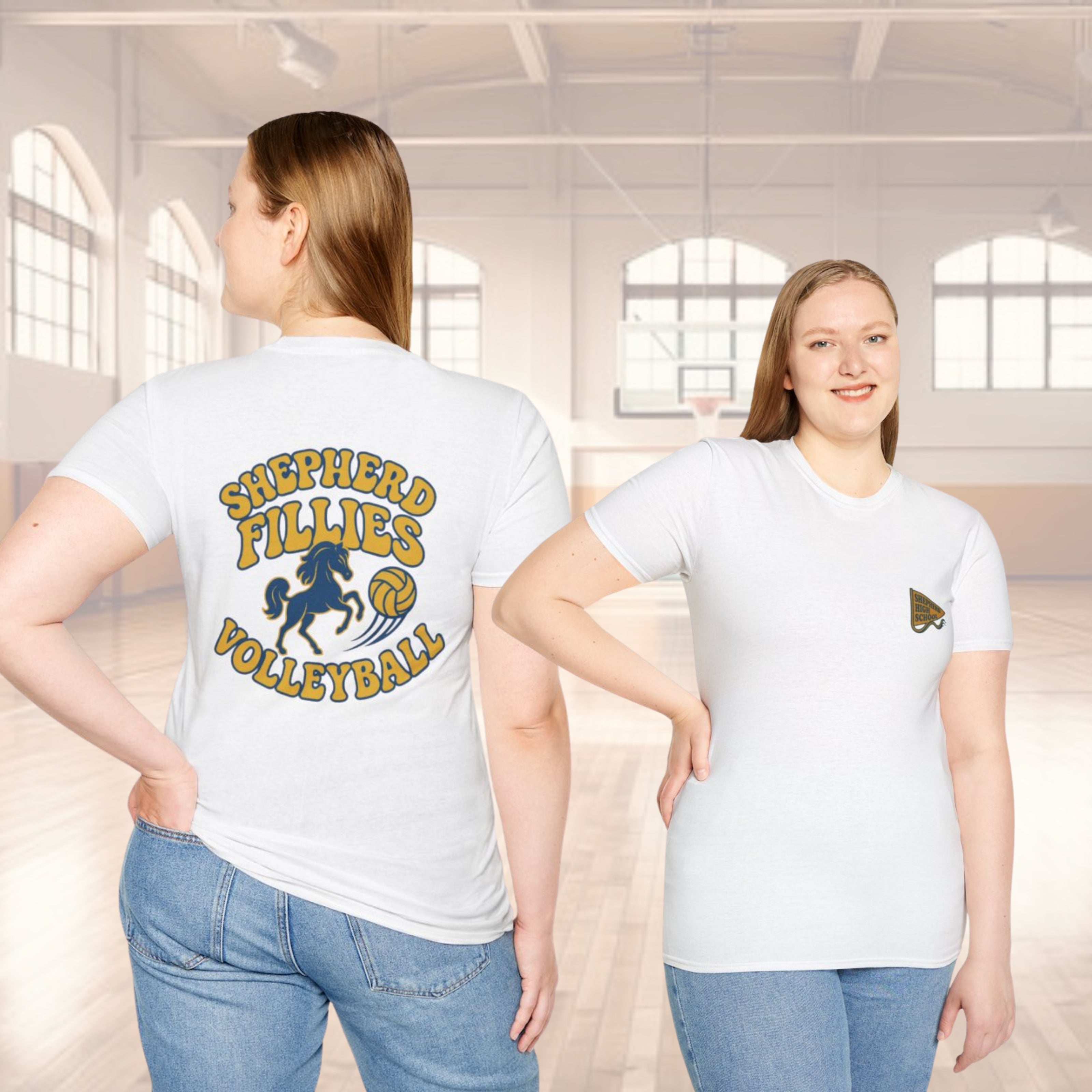 Shepherd Retro Fillies Volleyball