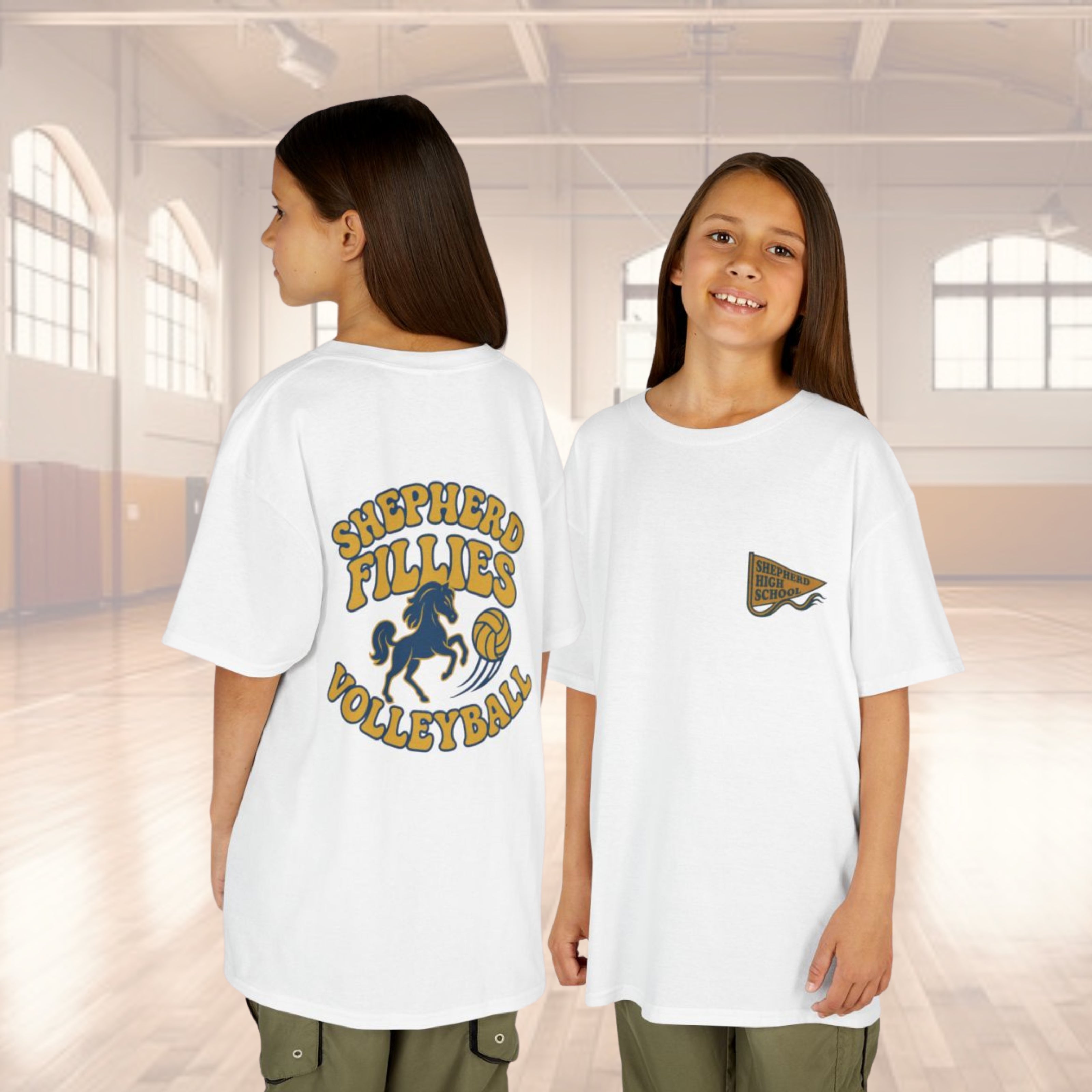 Shepherd Retro Fillies Volleyball