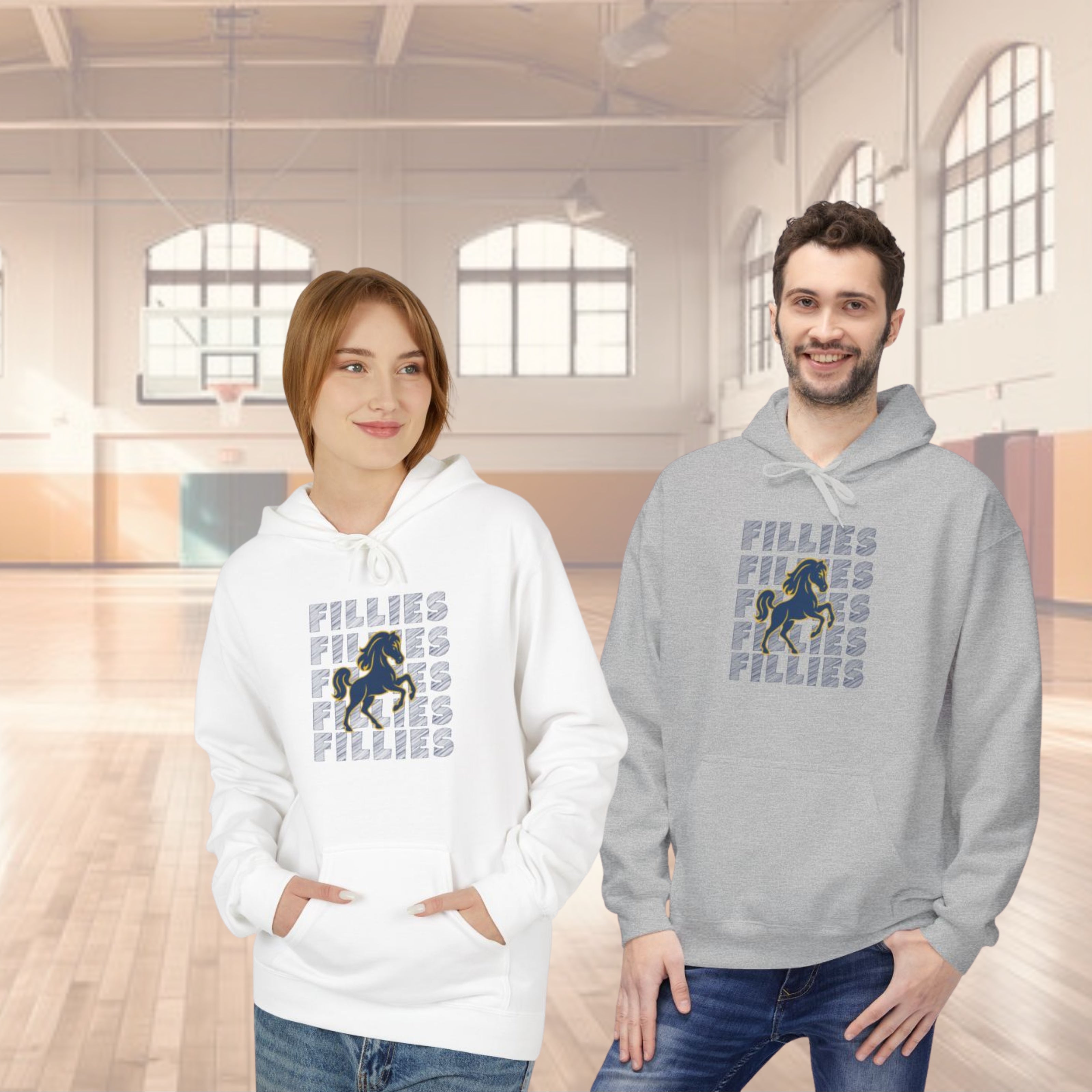 Unisex Fleece Hoodie Fillies 5