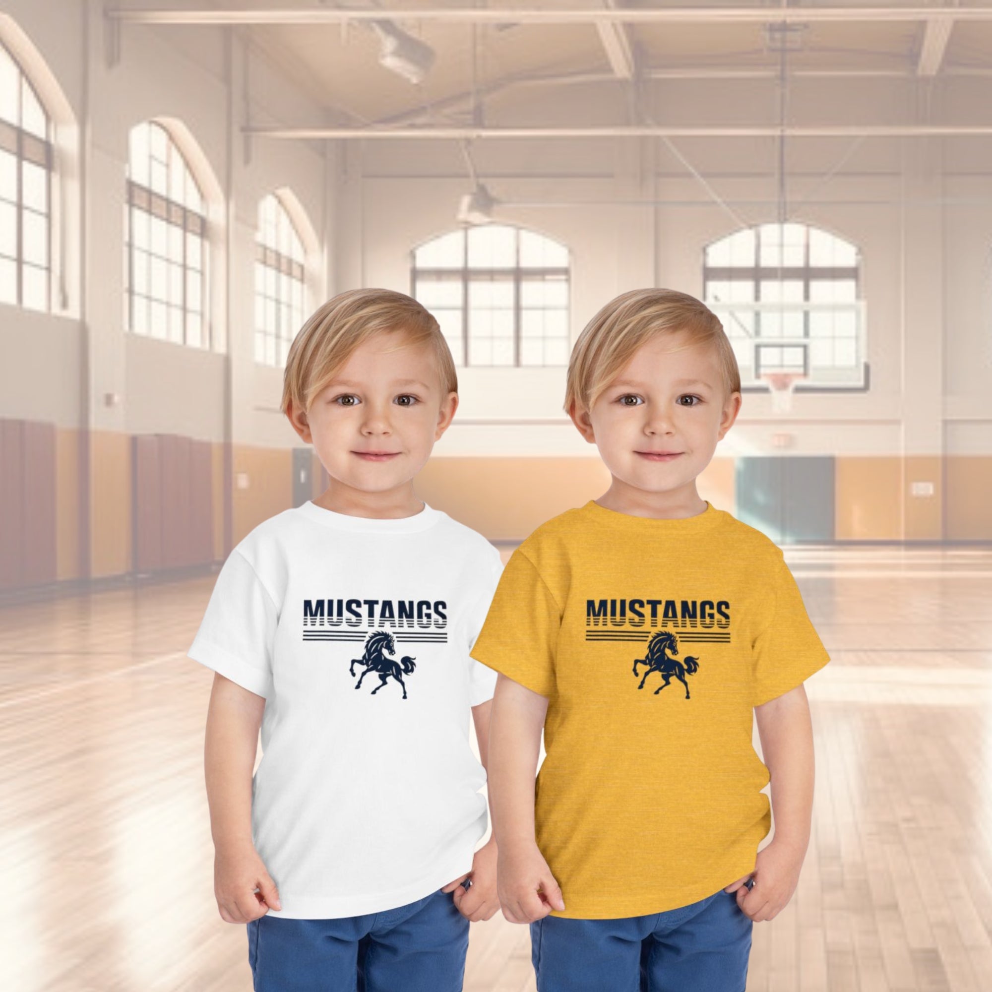 Toddler Mustang Strikethrough