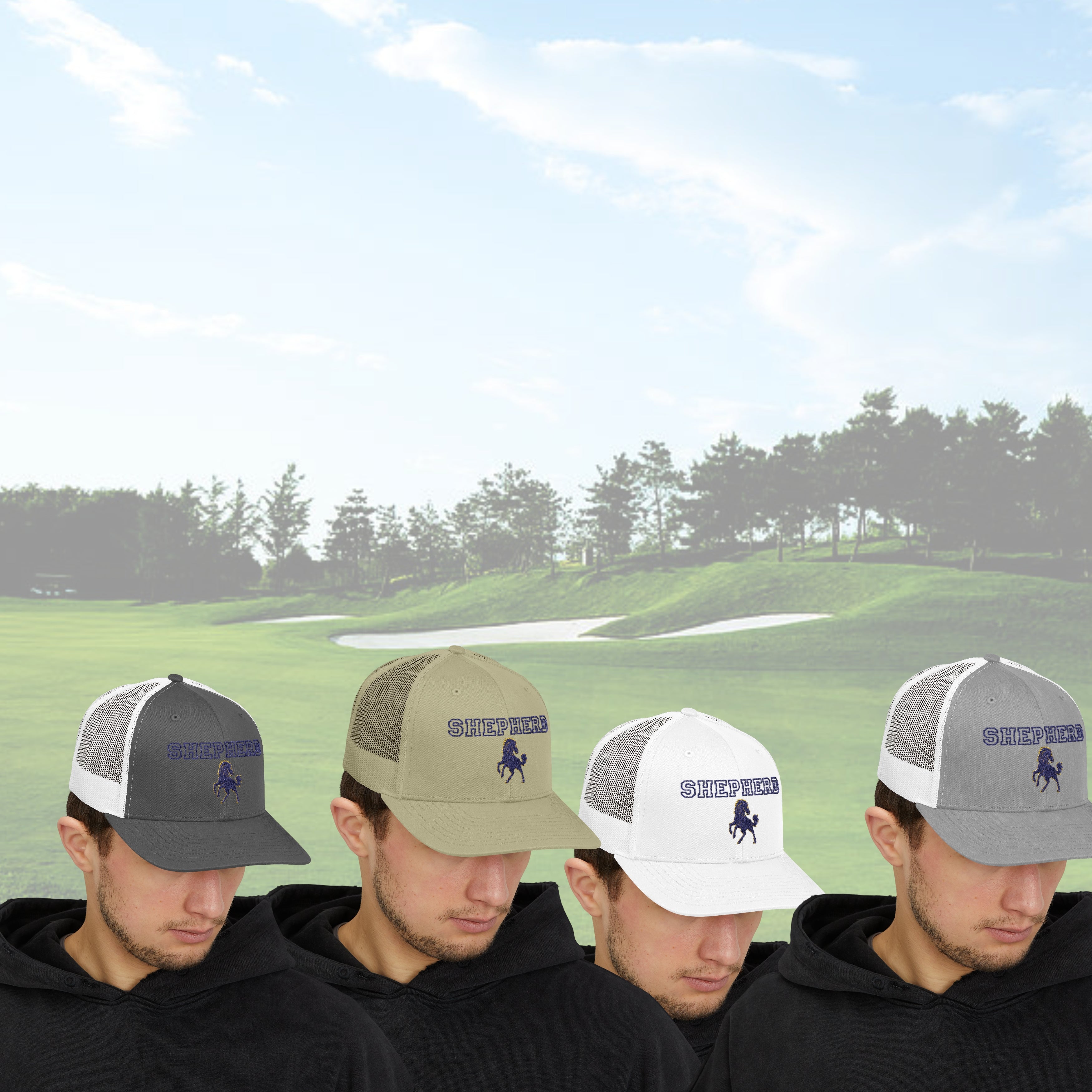 Snapback Trucker Cap Shepherd (Embroidery)